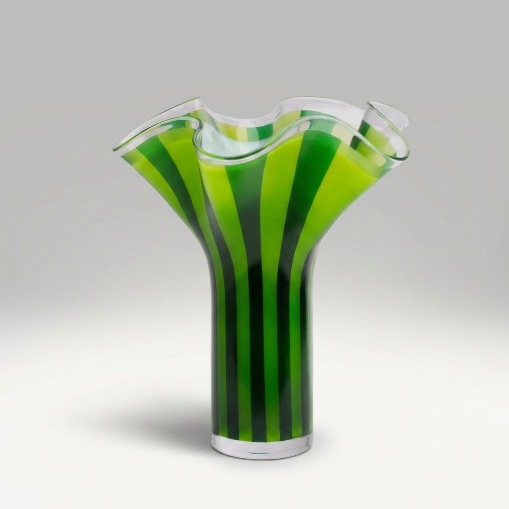 Citrullus art glass object by Alexander Lervik