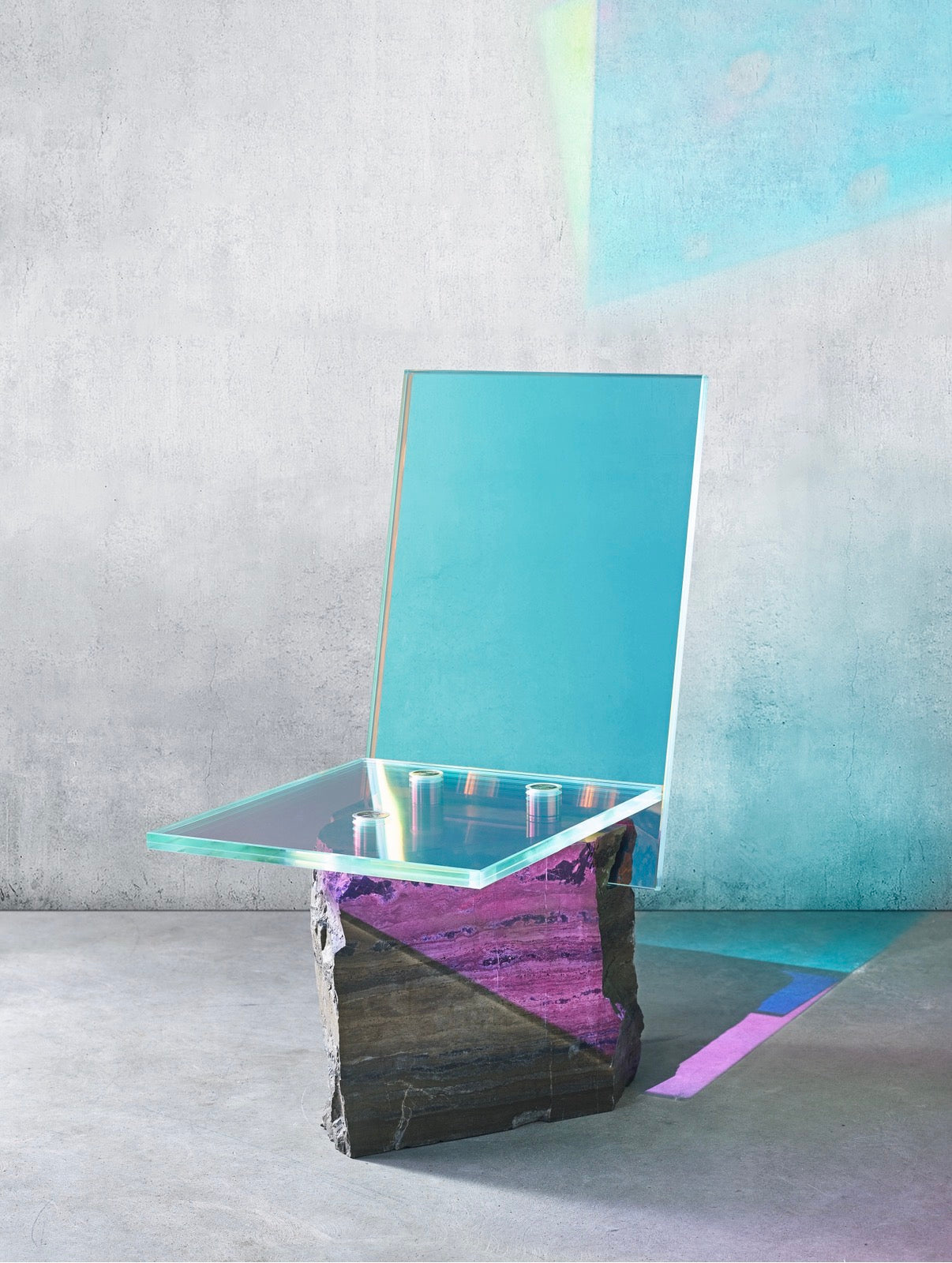 Fragile Senses chair front view